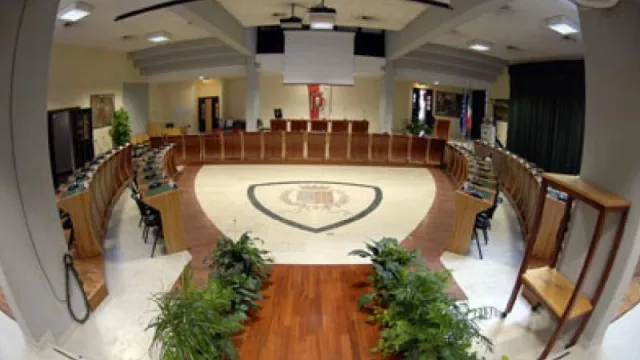 sala del consiglio comunale
