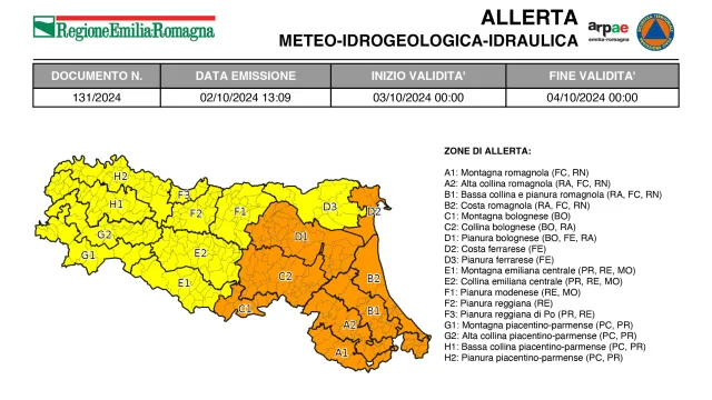 allerta 131/2024