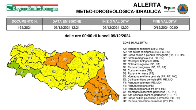 allerta n. 163/2024