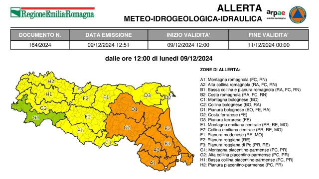 allerta n. 164/2024