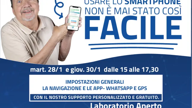 Smartphone Facile: a gennaio ripartono i corsi gratuiti di facilitazione per l’uso del cellulare