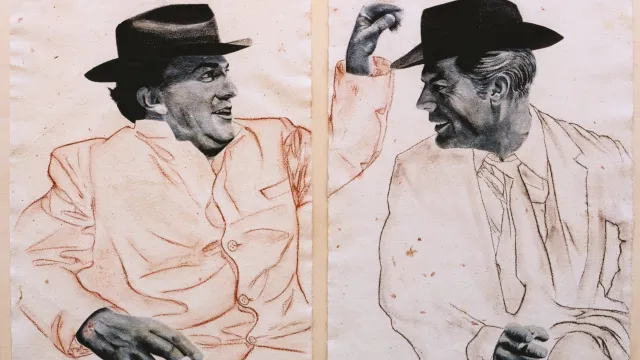 Fellini, Pasolini, De Sica &amp;… nella matita di David Parent