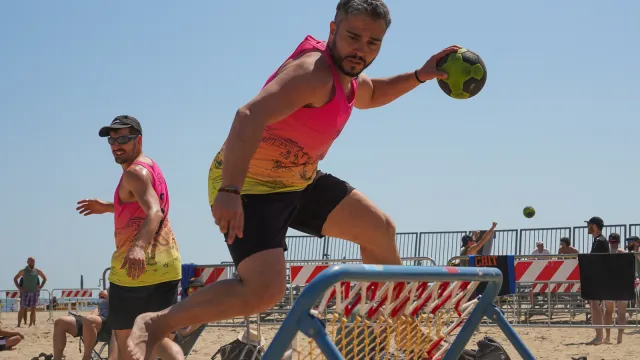 appassionati del beach tchoukball 