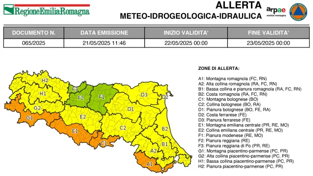 allerta 65/2025