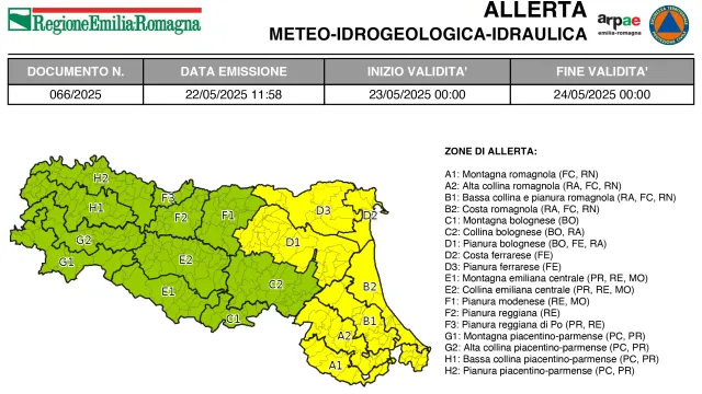allerta 66/2025