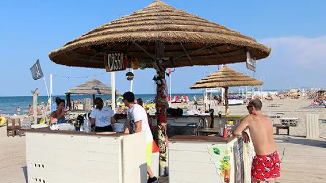 chiringuito sulla spiaggia