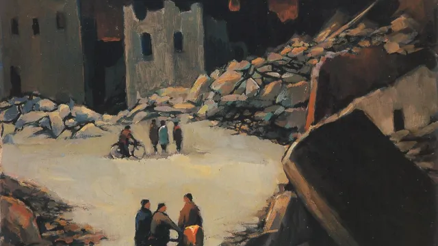 Dipinto di Armido Della Bartola