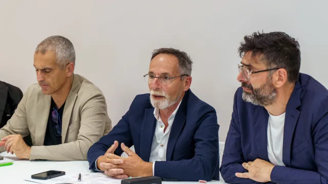Il sindaco Sadegholwaad e l'assessore Gianfreda alla Conferenza nodi territoriali salute #5