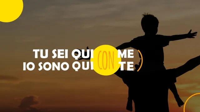 tu sei qui... in campo con me