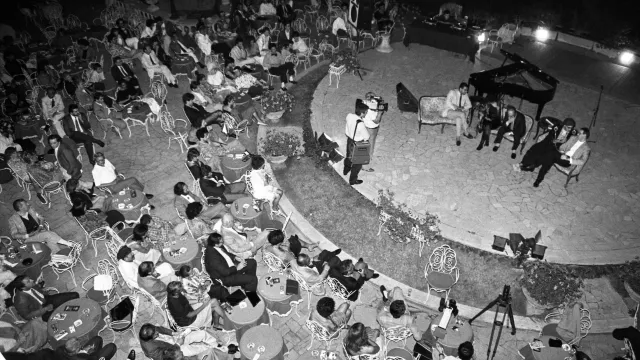 presentazione del libro 'Rimini' al grand hotel 1985