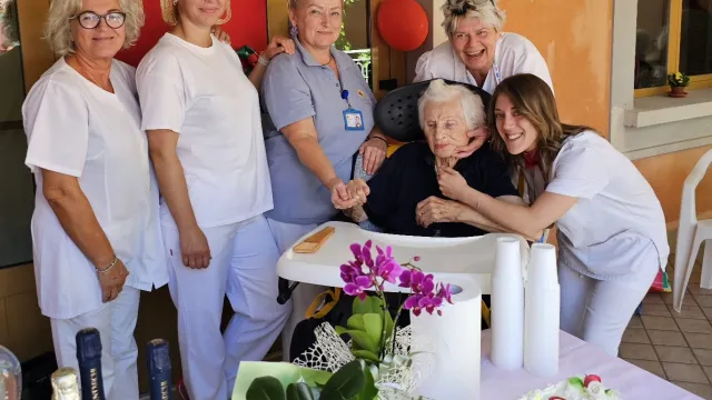 100 anni di nonna claudia