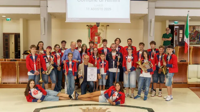 banda giovanile città di rimini in consiglio comunale