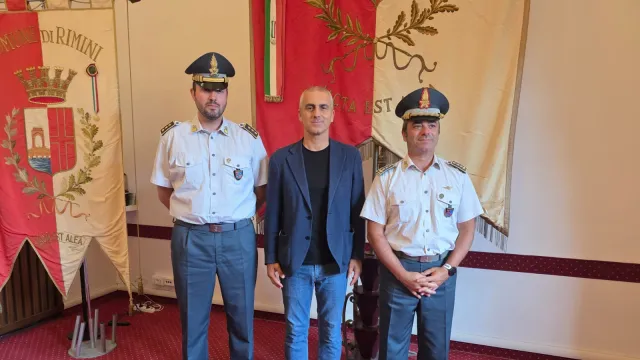 Il Sindaco incontra il  Capitano Stefano Di Vozzo