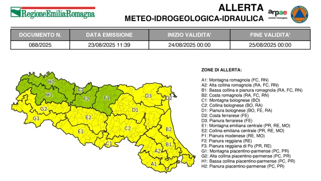 allerta 88/2025