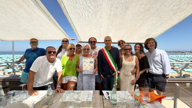 premiazione turista fedele nonna Vera