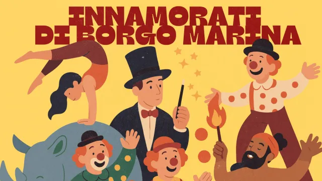 Locandina "Innamorati di borgo marina"