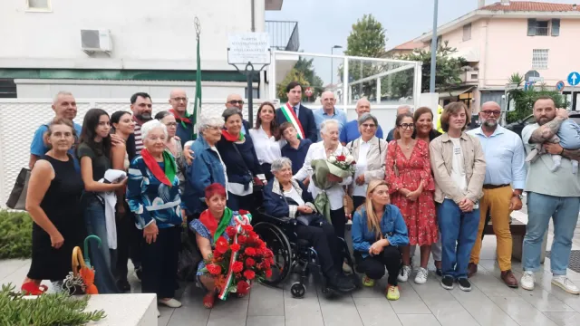 Intitolazione piazzetta Stella Baschetti e Augusto Innocenti