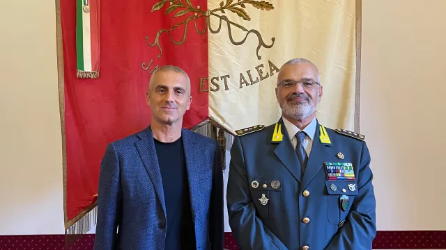 Il Sindaco incontra il Comandante della Guardia di Finanza