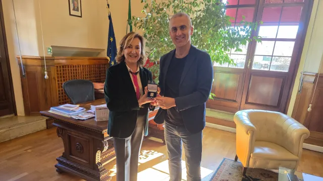 Sindaco Jamil Sadegholvaad e Questore Olimpia Abbate