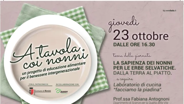 Evento A tavola con i nonni 