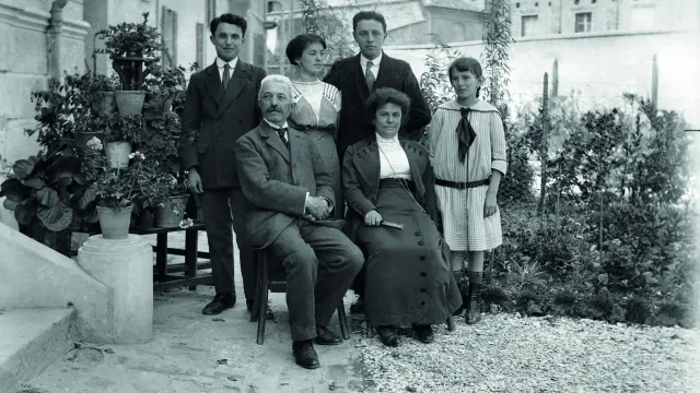 Gruppo di famiglia primo '900