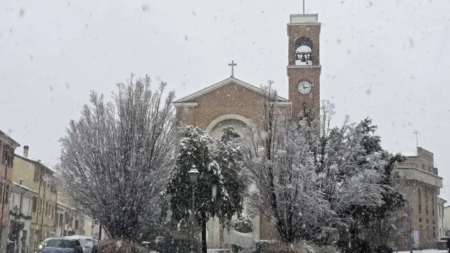 neve in piazza mazzini rimini