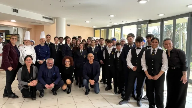 Gli studenti e le studentesse dell’Istituto Malatesta a ‘scuola’ dagli ospiti del Valloni