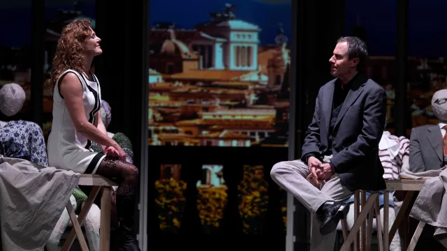 Teatro Galli “Ti ho sposato per allegria” di Natalia Ginzburg con Giampiero Ingrassia e Marianella Bargilli 