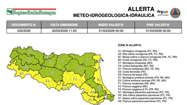 Allerta 35/2026