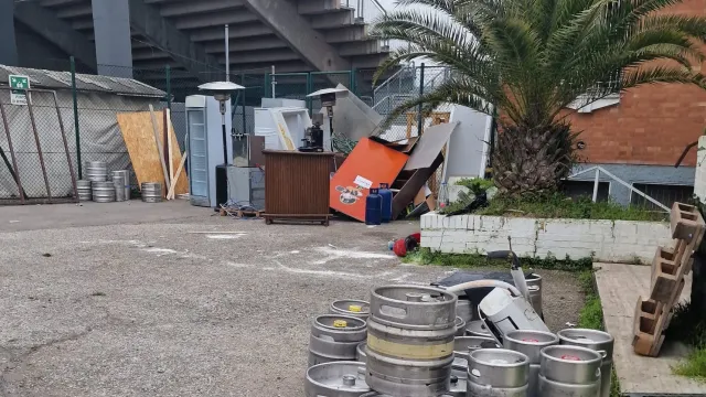 area esterna stadio baseball