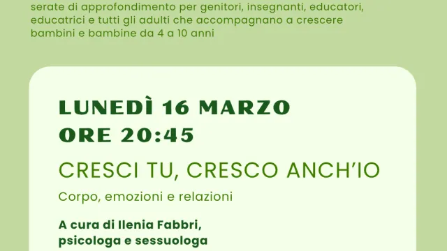 cresci tu cresco anch'io