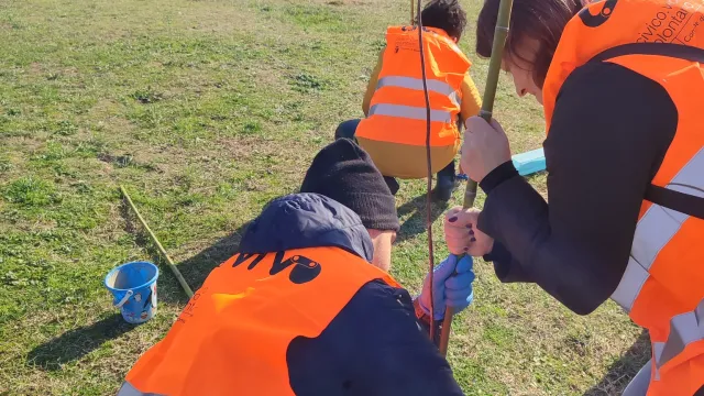 volontari civivo a lavoro- foto archivio