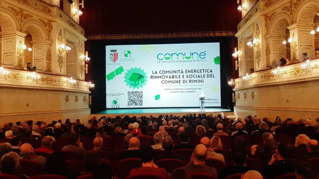 Comunità energetica al Teatro Galli