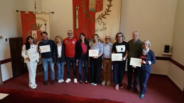 premiazione Rimini Marathon Kids Run 2026