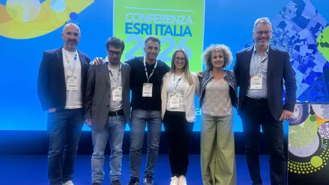 premiazione gemello digitale rimini conferenza esri 2026