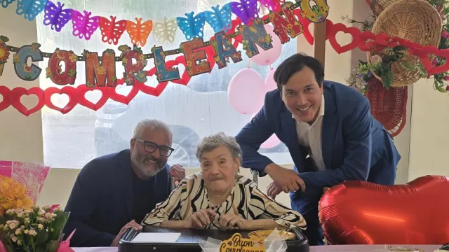 105 anni di Nonna Raffaela
