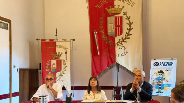 Conferenza stampa Cartoon Club