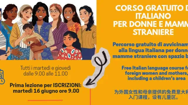Cosro italiano per straniere