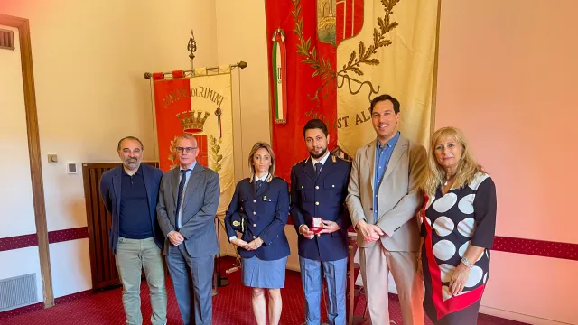 ringraziamento dell’Amministrazione comunale all’agente scelto Francesco Rosario Giardina