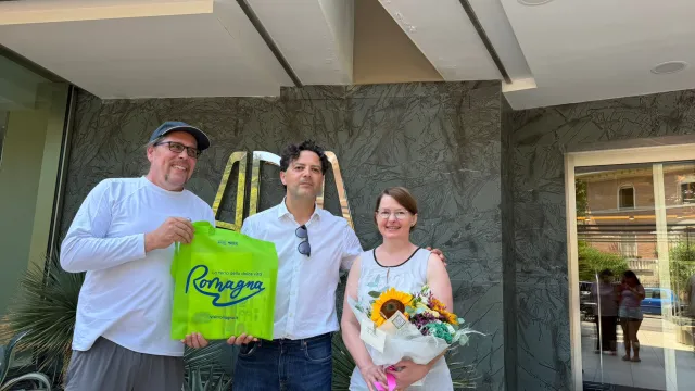 Thorsten Rheker ed Evelyn Kraut premiati per il loro affetto verso la Riviera