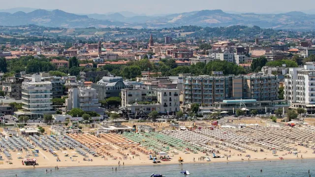 Immagine della riviera di Rimini