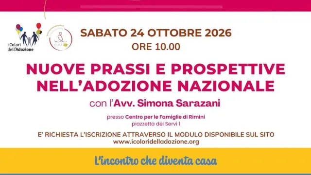VOLANTINO COLORI ADOZIONE OTTOBRE 2026