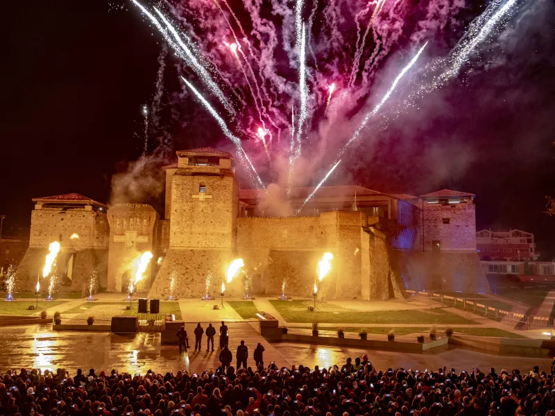 Capodanno 2023 Incendio del Castello