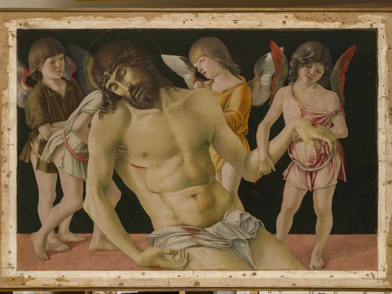 Giovanni bellini, Pietà, Rimini 