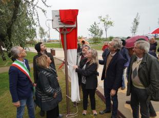 Inaugurazione giardino Arpesella