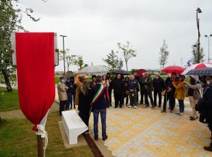 Inaugurazione giardino Arpesella