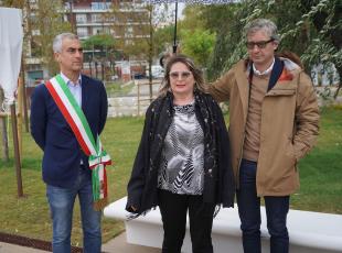 Inaugurazione giardino Arpesella