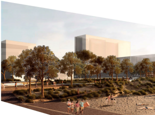 rendering parco del mare