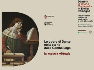 Locandina mostra su Dante