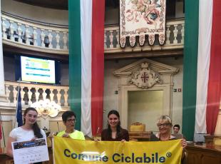 Premiazione Rimini comune ciclabile